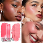 MAJOR HEADLINES DOUBLE-TAKE CRÈME & POWDER BLUSH DUO SHE'S THAT GIRL (SOFT PINK)