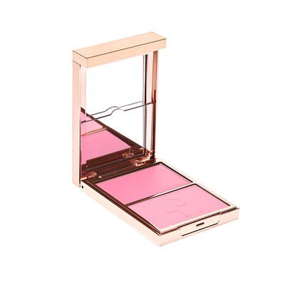 MAJOR HEADLINES DOUBLE-TAKE CRÈME & POWDER BLUSH DUOJUST ENOUGH (SOFT BLUE PINK)