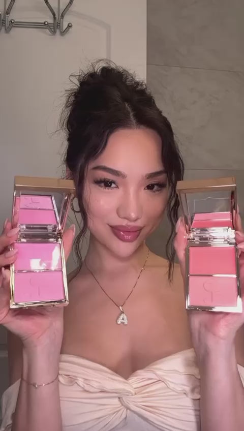 MAJOR HEADLINES DOUBLE-TAKE CRÈME & POWDER BLUSH DUOJUST ENOUGH (SOFT BLUE PINK)